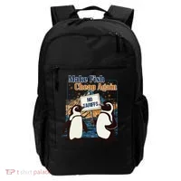 Make Fish Cheap Again Penguins Against Tariffs Backpack thumb 0