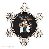 Make Fish Cheap Again Penguins Against Tariffs Ornament thumb 0