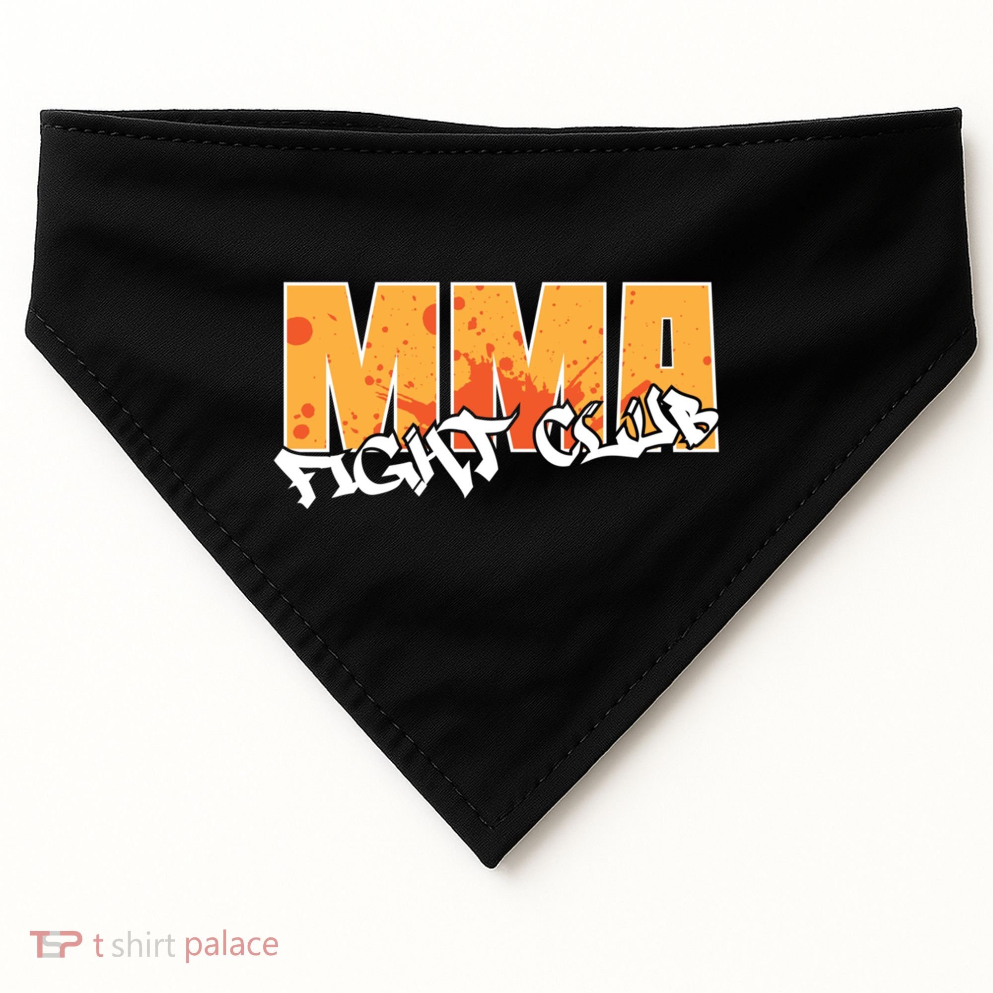 Mma Fight Club Mixed Martial Arts Funny Gift USA-Made Doggie Bandana