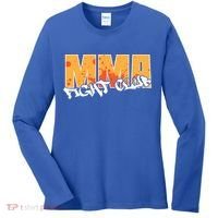 Mma Fight Club Mixed Martial Arts Funny Gift Women's Long Sleeve Shirt thumb 0