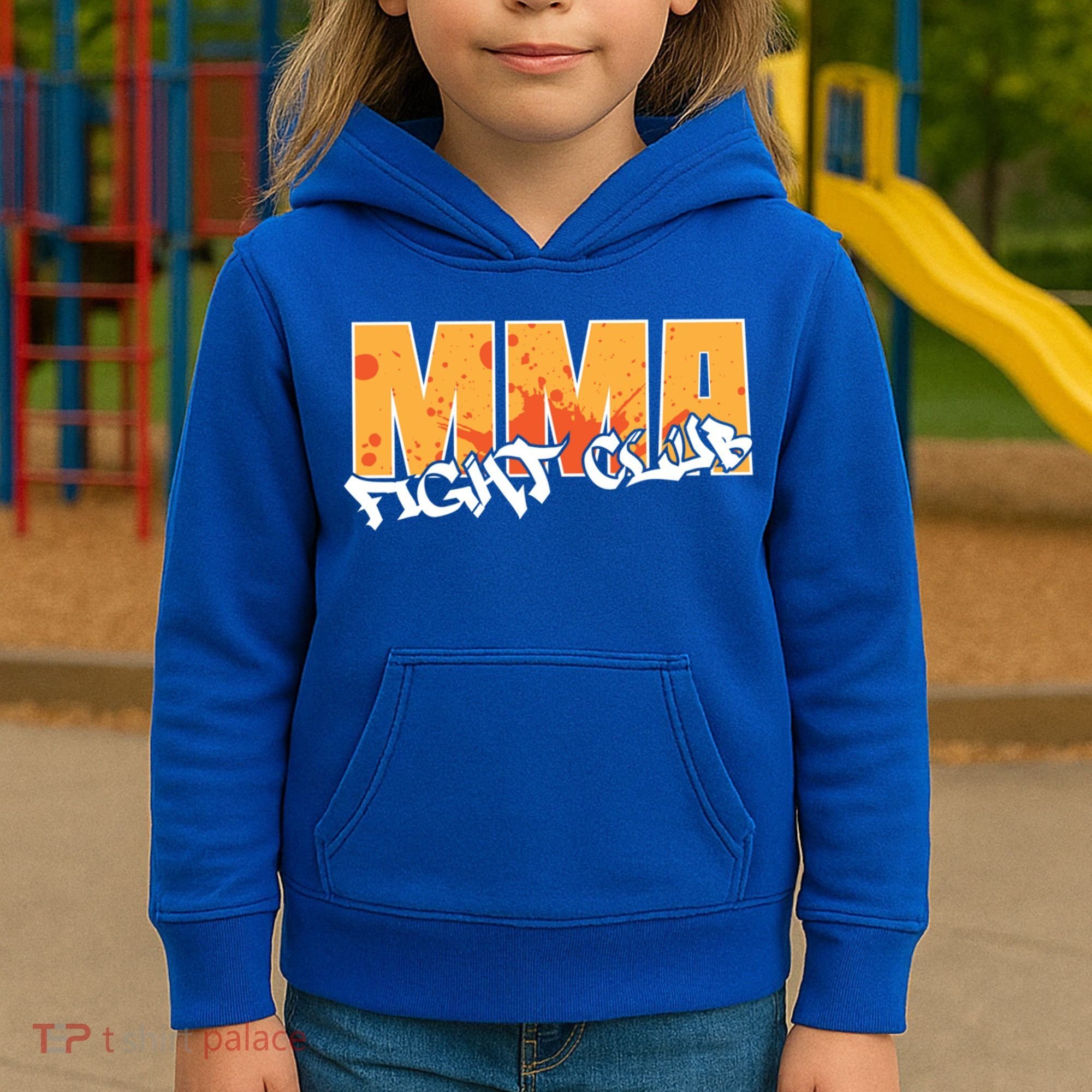 Mma Fight Club Mixed Martial Arts Funny Gift Kids Hoodie