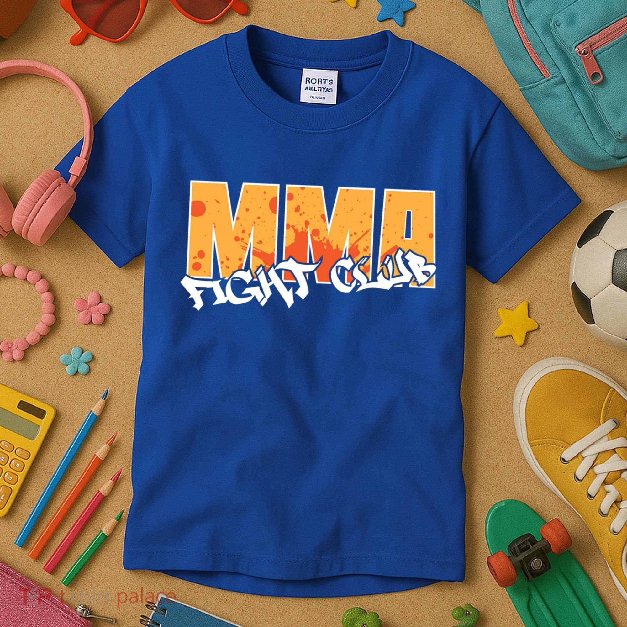 Mma Fight Club Mixed Martial Arts Funny Gift Kids T-Shirt
