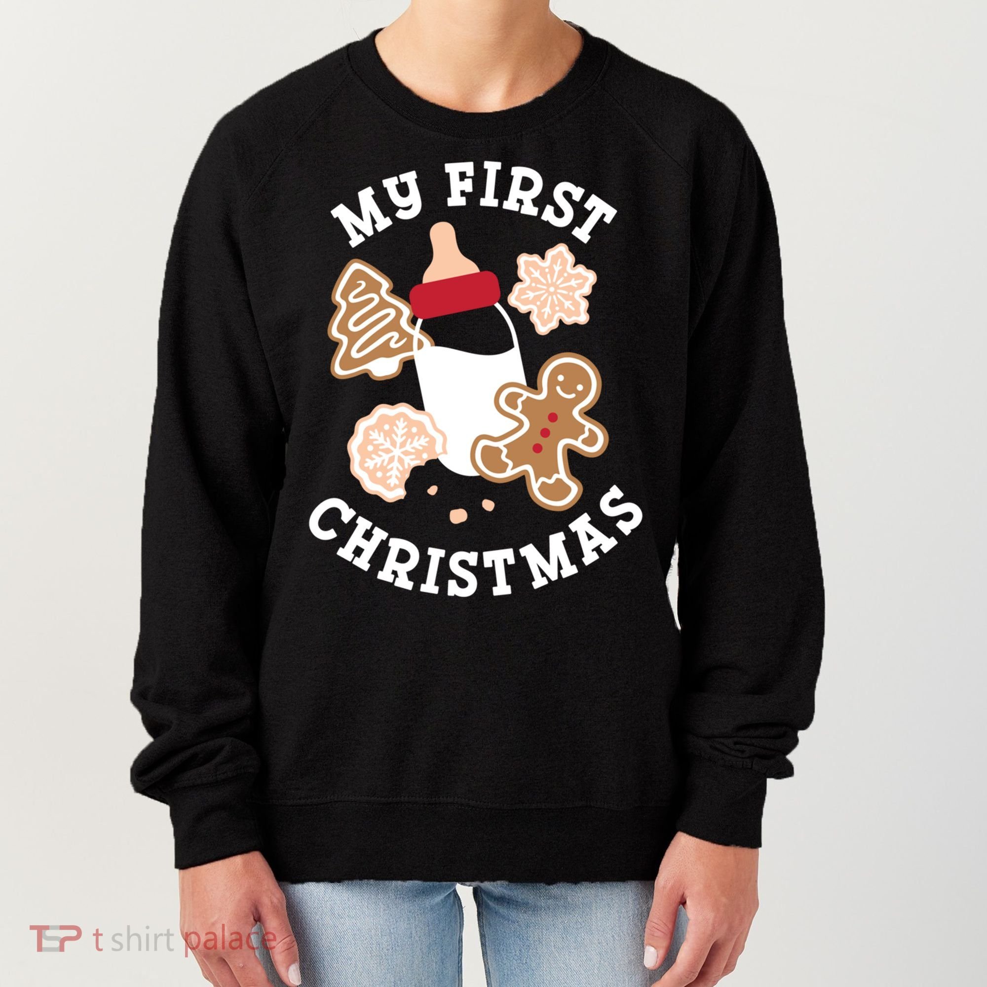 My First Christmas Cookies Gift Women's Sweatshirt