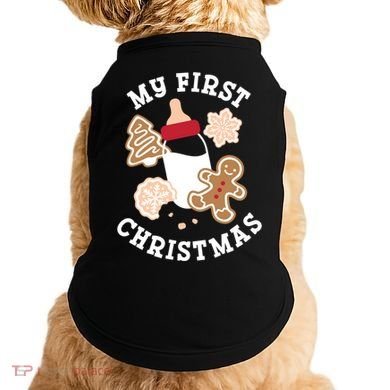 My First Christmas Cookies Gift Doggie Tank