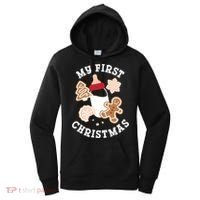 My First Christmas Cookies Gift Women's Hoodie thumb 0