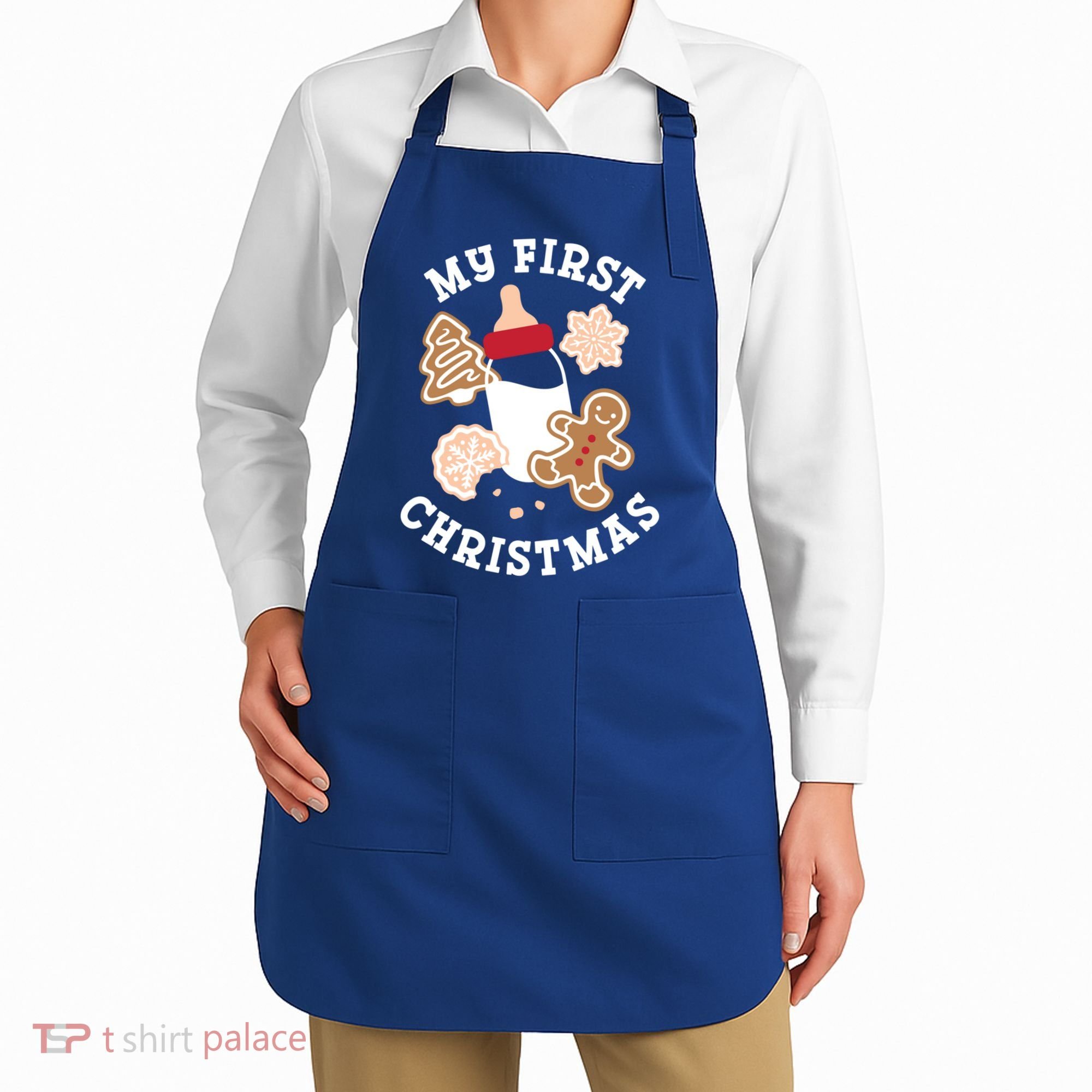 My First Christmas Cookies Gift Apron