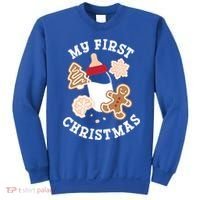 My First Christmas Cookies Gift Sweatshirt thumb 0
