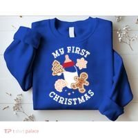 My First Christmas Cookies Gift Sweatshirt thumb 2