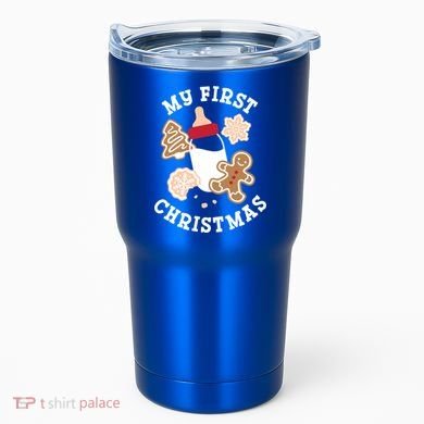 My First Christmas Cookies Gift Tumbler