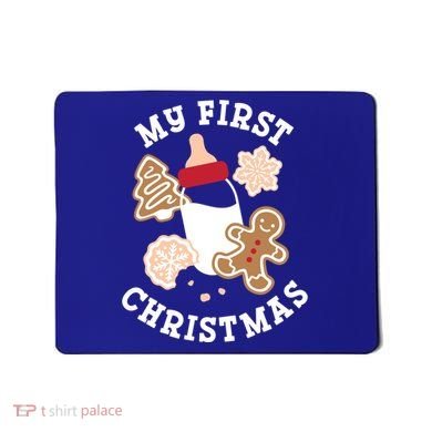 My First Christmas Cookies Gift Mousepad