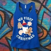 My First Christmas Cookies Gift Women's Tank Top thumb 3