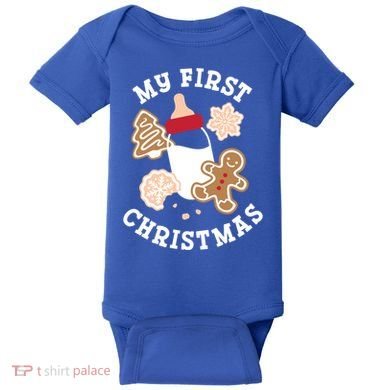 My First Christmas Cookies Gift Baby Bodysuit