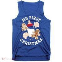 My First Christmas Cookies Gift Tank Top thumb 0