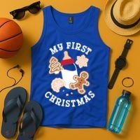 My First Christmas Cookies Gift Tank Top thumb 4