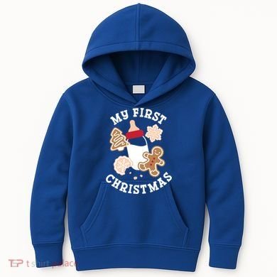 My First Christmas Cookies Gift Kids Hoodie