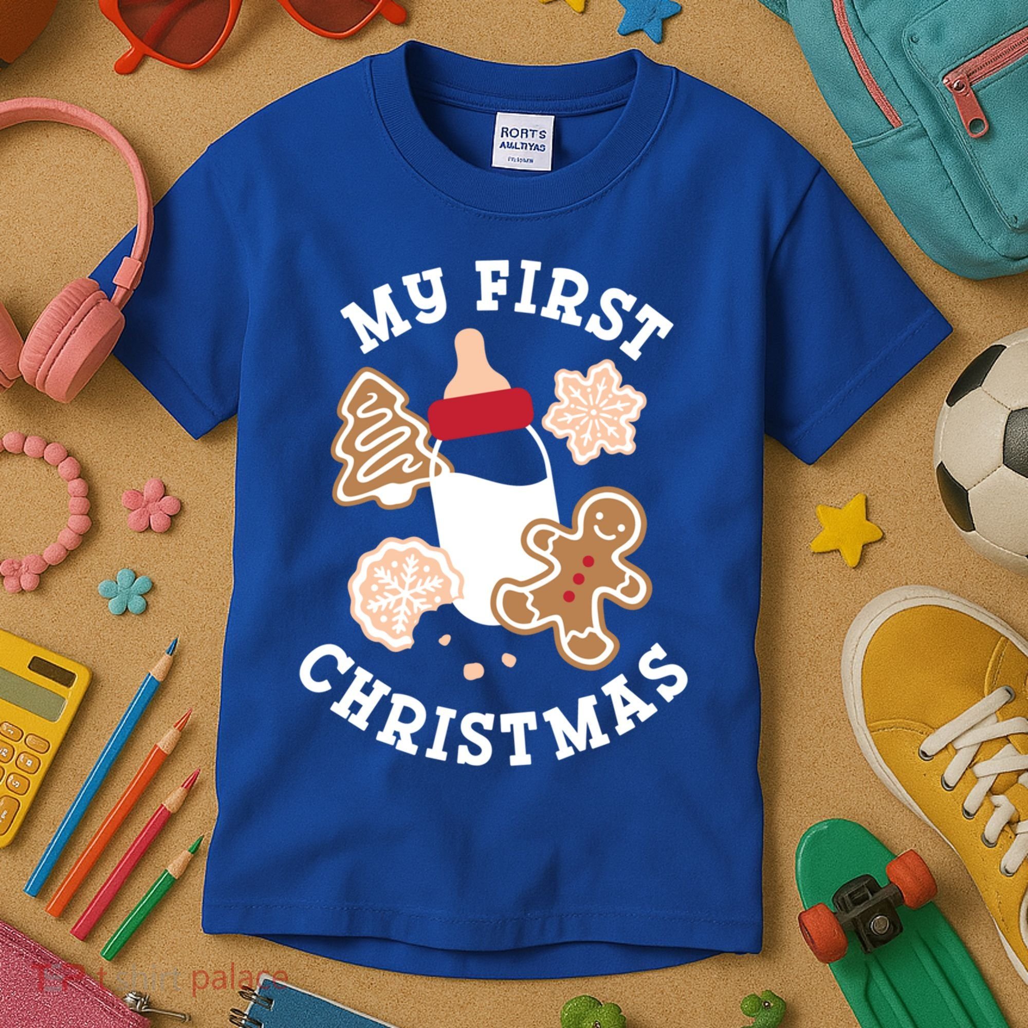 My First Christmas Cookies Gift Kids T-Shirt