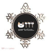 Mewtation Funny Cat Science Dna Cells Biology Teacher Ornament thumb 0