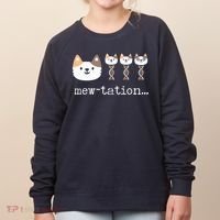 Mewtation Funny Cat Science Dna Cells Biology Teacher Women's Sweatshirt thumb 0