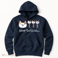 Mewtation Funny Cat Science Dna Cells Biology Teacher Hoodie thumb 0
