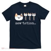 Mewtation Funny Cat Science Dna Cells Biology Teacher T-Shirt thumb 0