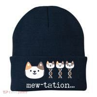 Mewtation Funny Cat Science Dna Cells Biology Teacher Beanie thumb 0