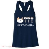 Mewtation Funny Cat Science Dna Cells Biology Teacher Women's Tank Top thumb 0