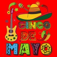 Mexican Fiesta Cinco De Mayo Classic Santa Hat thumb 1