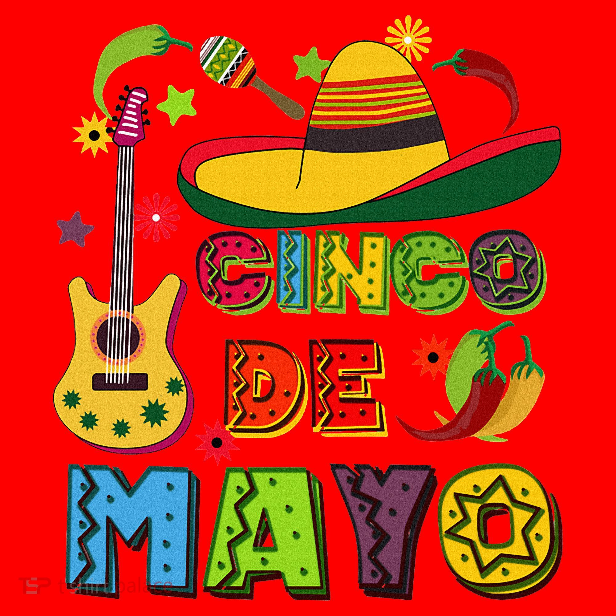 Mexican Fiesta Cinco De Mayo Classic Santa Hat
