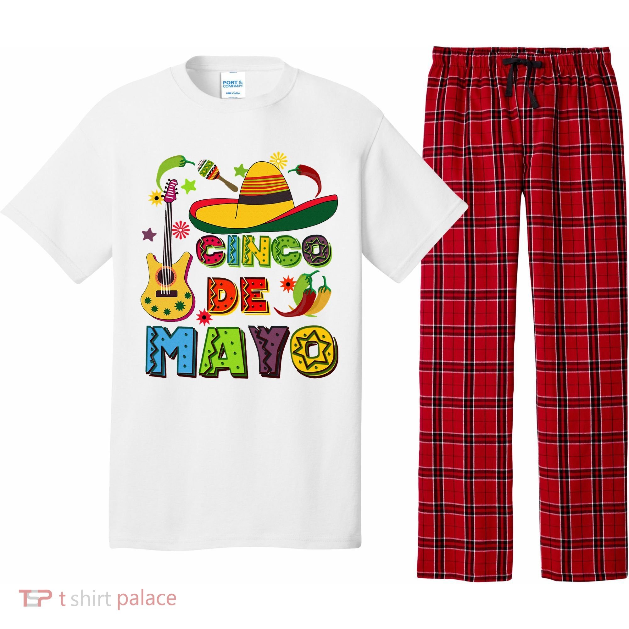 Mexican Fiesta Cinco De Mayo Classic Pajama Set