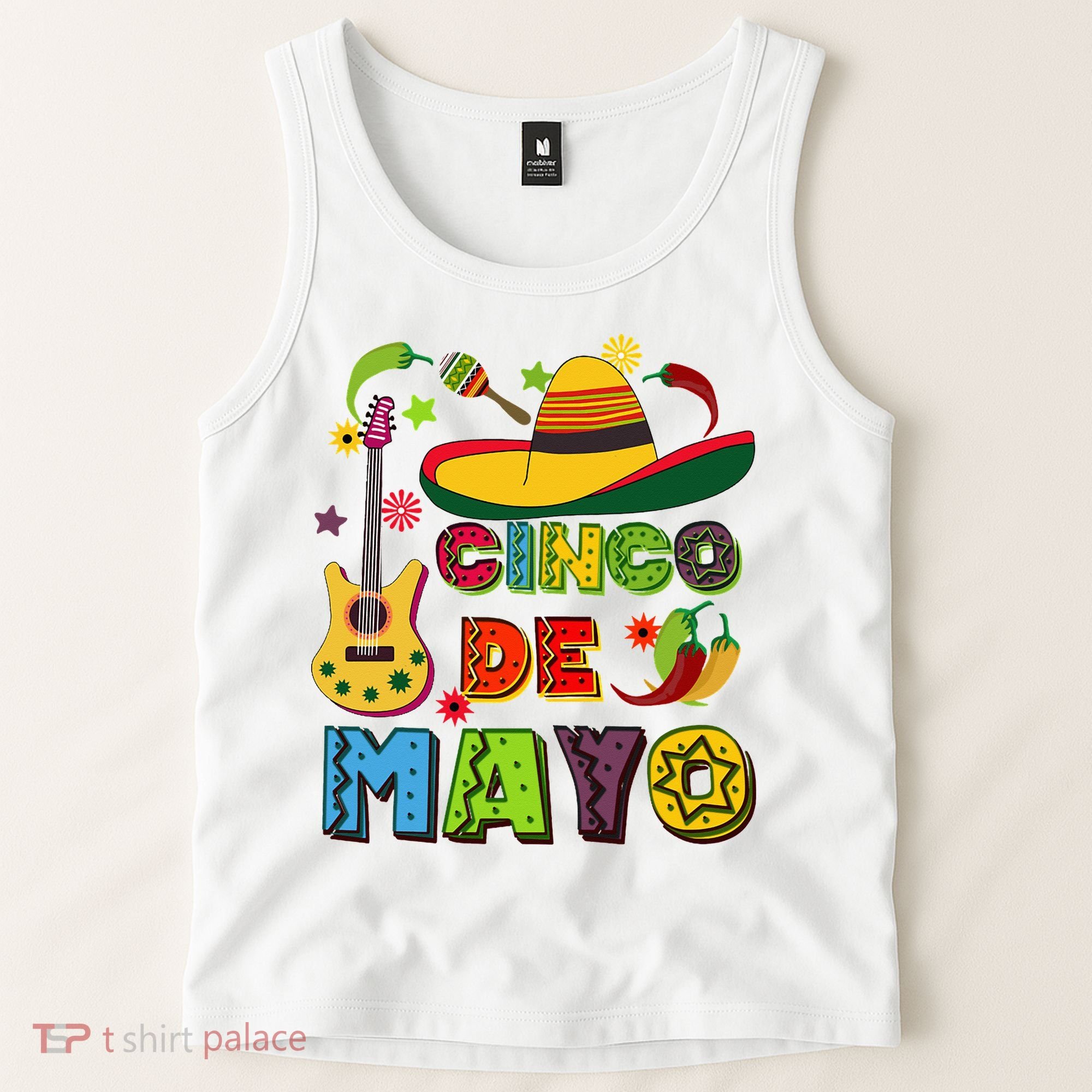 Mexican Fiesta Cinco De Mayo Classic Tank Top