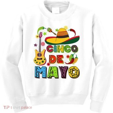 Mexican Fiesta Cinco De Mayo Classic Kids Sweatshirt