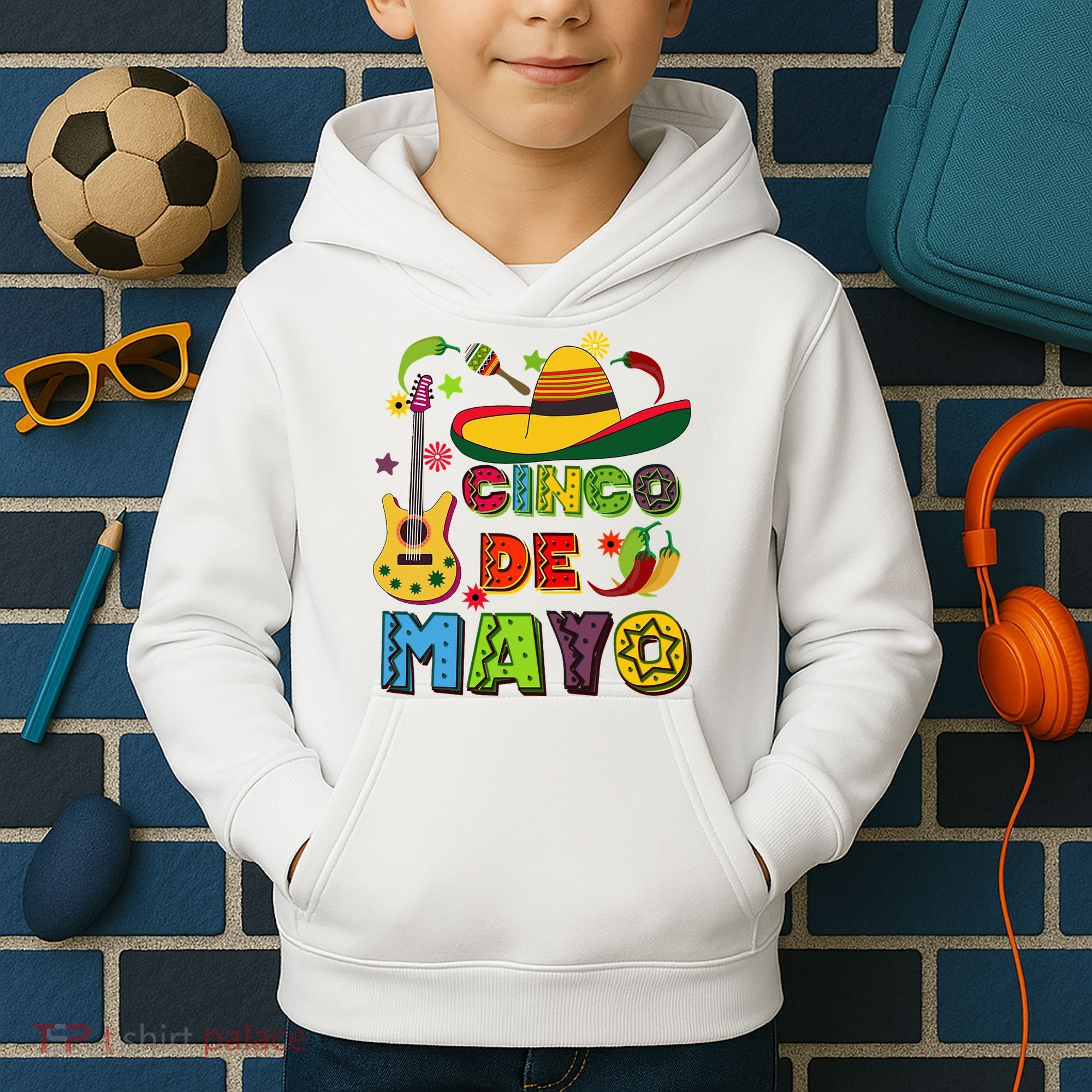 Mexican Fiesta Cinco De Mayo Classic Kids Hoodie