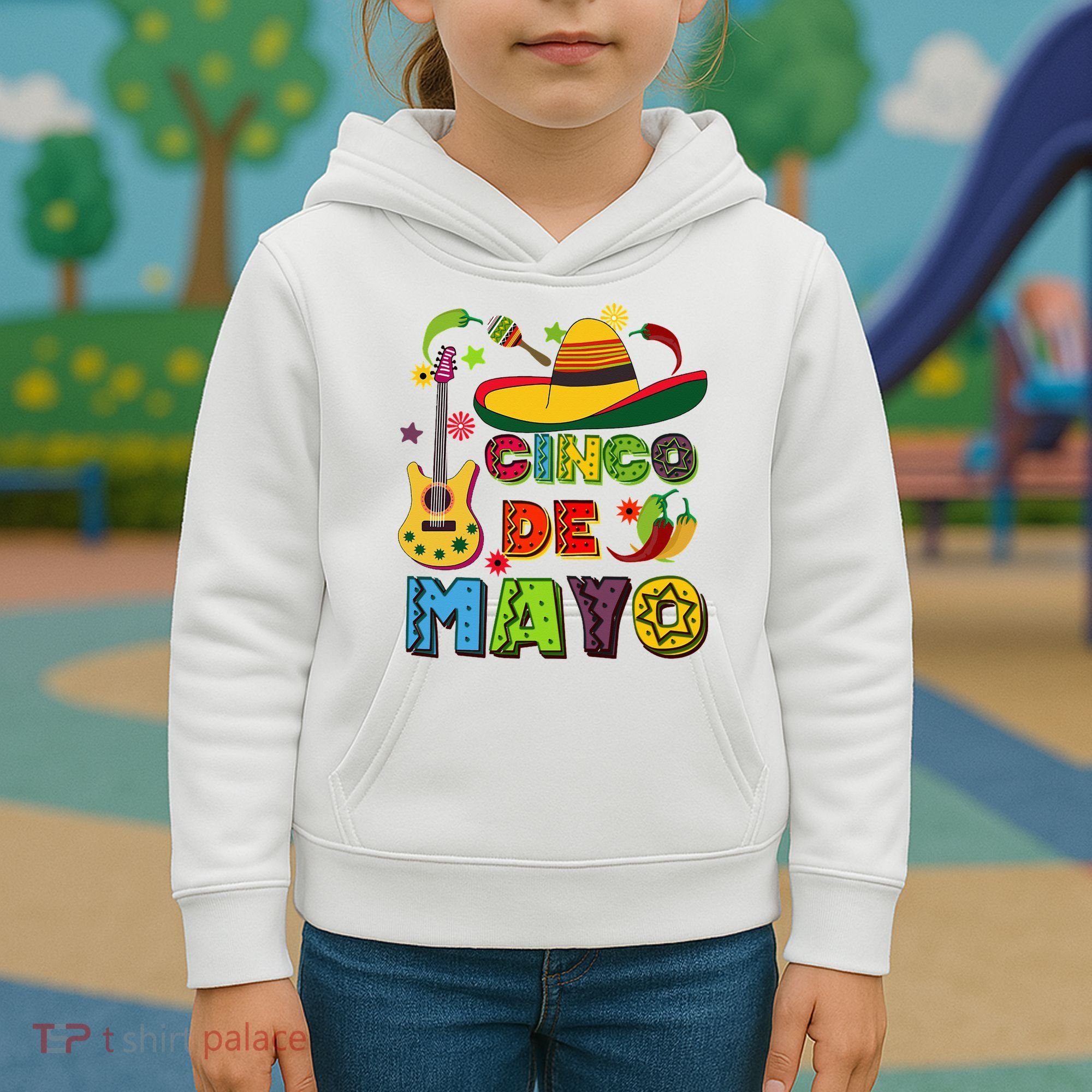Mexican Fiesta Cinco De Mayo Classic Kids Hoodie