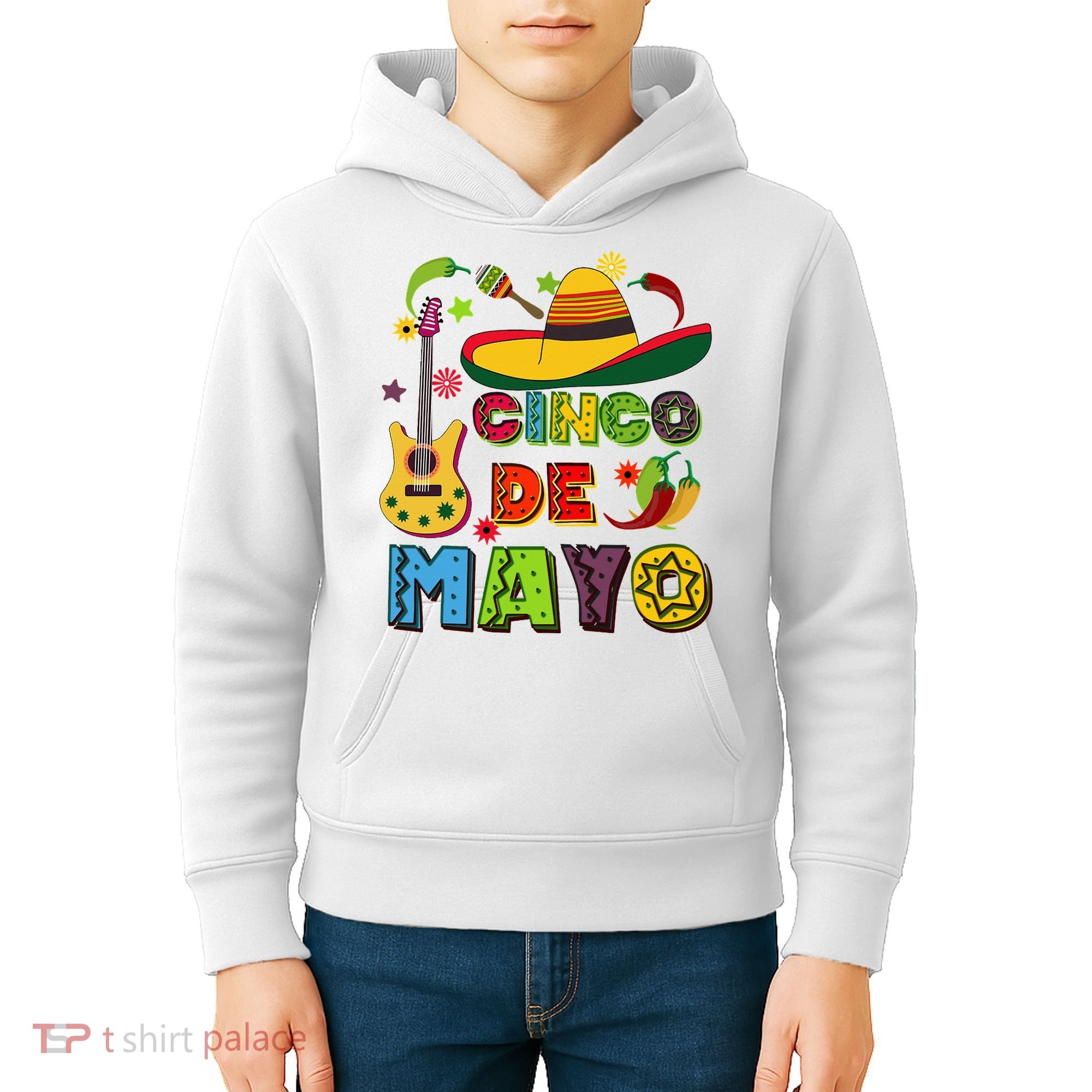 Mexican Fiesta Cinco De Mayo Classic Kids Hoodie