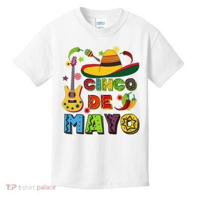 Mexican Fiesta Cinco De Mayo Classic Kids T-Shirt