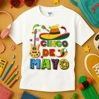 Mexican Fiesta Cinco De Mayo Classic Kids T-Shirt thumb 3