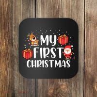 My First Christmas Sweater Coaster thumb 0