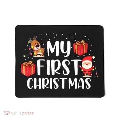 My First Christmas Sweater Mousepad