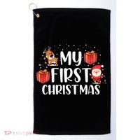 My First Christmas Sweater Golf Towel thumb 0