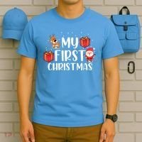 My First Christmas Sweater T-Shirt thumb 5