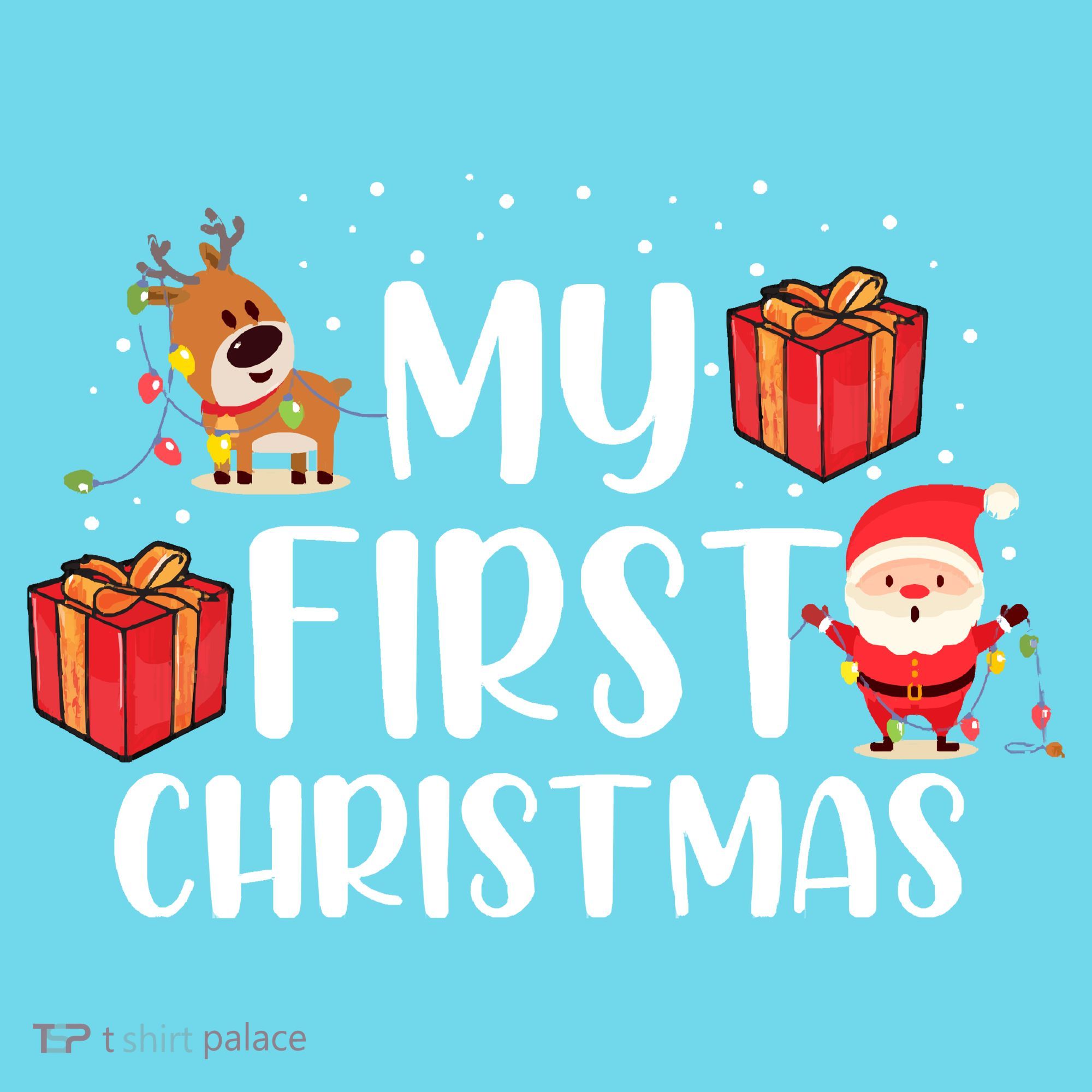 My First Christmas Sweater Kids Long Sleeve Shirt