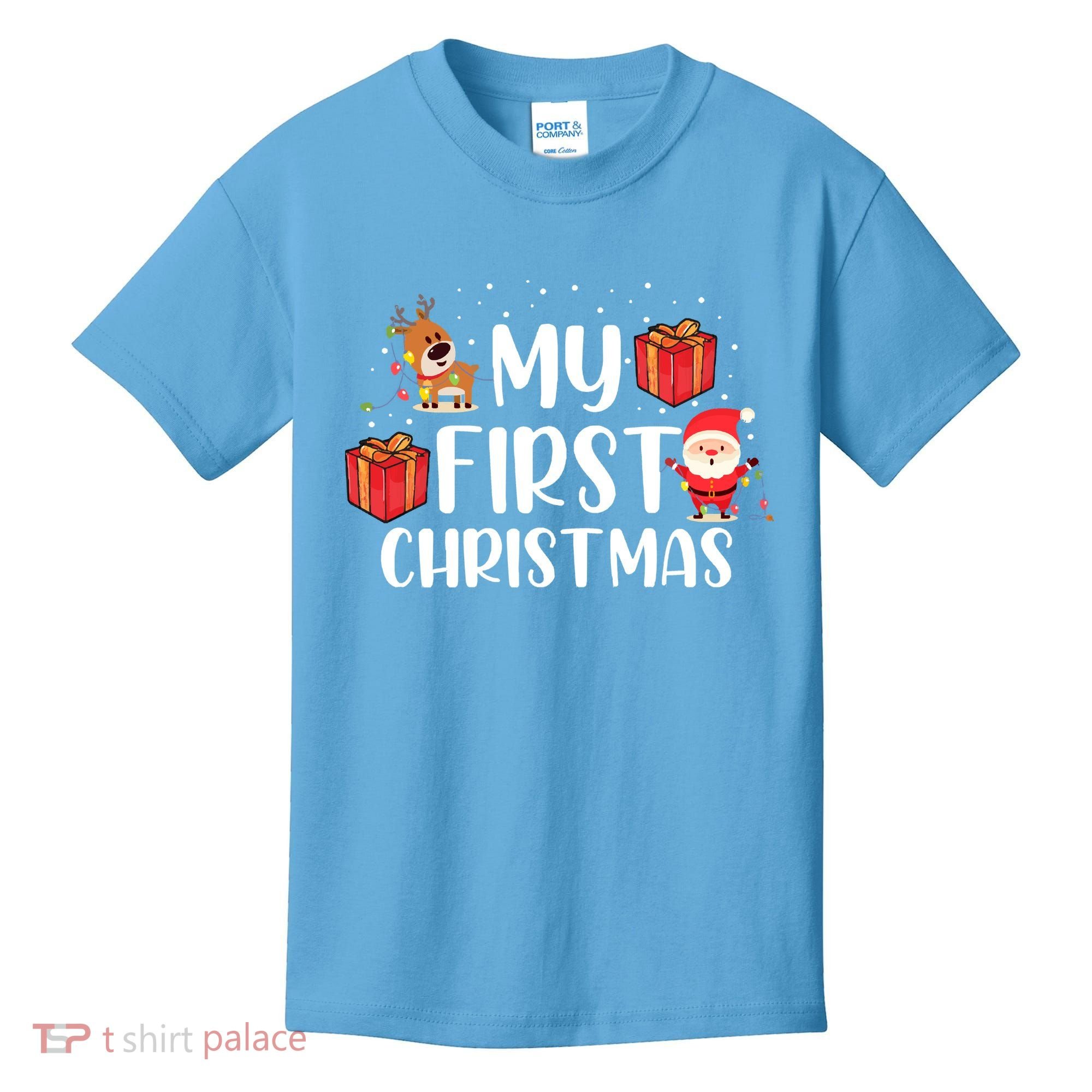 My First Christmas Sweater Kids T-Shirt