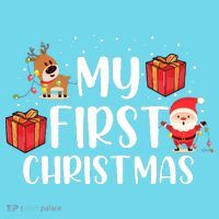 My First Christmas Sweater Kids T-Shirt thumb 4
