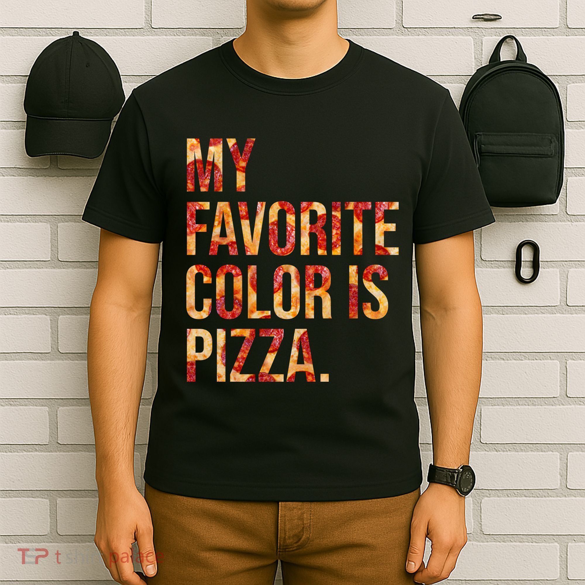 My Favorite Color Is Pizza T-Shirt