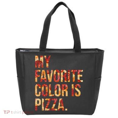 My Favorite Color Is Pizza Tote Bag