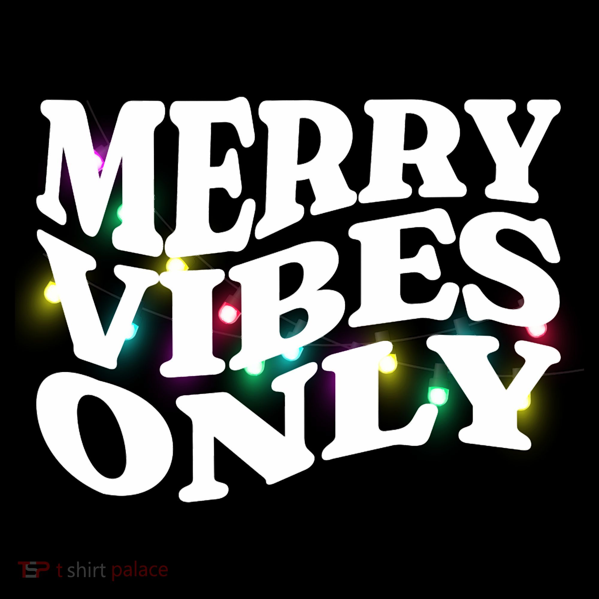 Matching Family Christmas Merry Vibes Only Lights Long Sleeve Coffee Mug