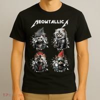 Meowtallica Funny Cat Shirt, Cat Shirt, Music T-Shirt thumb 3