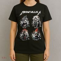 Meowtallica Funny Cat Shirt, Cat Shirt, Music T-Shirt thumb 4