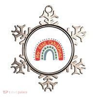 My First Christmas Cute Rainbow Holiday Ornament thumb 0