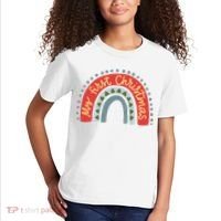 My First Christmas Cute Rainbow Holiday Kids T-Shirt thumb 2